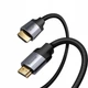 Кабель Baseus Enjoyment Series 4KHD Male To 4KHD Male Adapter cabel 2m (CAKSX-C0G) Dark gray - зображення 3