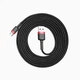 Кабель Baseus cafule cabel USB For Type-C 2A 2M (CATKLF-C91) Red+Black - изображение 5