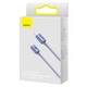 Кабель Baseus Crystal Shine Series Fast Charging Data cabel Type-C to Type-C 100W 1.2m (CAJY000605) Purple - зображення 4