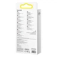 Кабель Baseus Flash Series Ⅱ Two-for-three Charging cabel U+C to M+L+C 100W 1.2m (CASS030101) Black - зображення 8