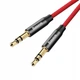 Кабель Baseus Yiven Audio cabel M30 1M (CAM30-B91) Red+Black - зображення 2