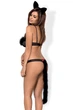 Эротический костюм кошечки Obsessive Gepardina Черный L/XL (SO7277) - изображение 2
