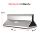 Металева підставка для ноутбука STR Aluminium Laptop Stand (C4) - Silver - зображення 3