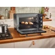 Духовка электрическая настольная с конвекцией SILVER CREST SGBR 1500 D4 30 л домашняя печь и гриль для кухни на 1,5 кВт для выпечки пиццы и мяса размеры 32.8х50.2х38.5 см - изображение 7