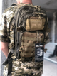 Тактический армейский военный рюкзак MIL-TEC ASSAULT® SMALL 20 л. Ranger Green/Coyote, ОРИГИНАЛ, MIL-TEC - изображение 3