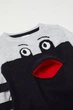 Джемпер тонкой вязки для мальчика H&M 0680608 080 см (9-12 months) Серый - изображение 2