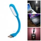 Гнучка лампа LED USB LIGHT підсвічування для ноутбука Синя - изображение 1