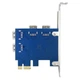 Адаптер Dynamode PCI-E x1-x16 to 4 PCI-E USB3.0 (RX-riser-card-PCI-E-1-to-4) - изображение 2