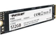 Накопичувач Patriot P300 512GB M.2 2280 NVMe PCIe 3.0 x4 (P300P512GM28) - изображение 4