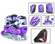 Набор роликовые коньки Scale Sports LF 905 S (28-33) фиолетовые (LFC905SVIOLET) - изображение 2