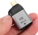 Адаптер, конвертер с Type-C на DisplayPort (DP1.4) для передачи 8K/60Hz видео Addap UC2DP-01, переходник для ноутбука, проектора, телевизора (0109) - изображение 2