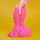 Кінетичний пісок з блискітками Pink Kinetic Sand KD96643 - зображення 4