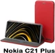 Чохол-книжка для смартфона BeCover Exclusive для Nokia C21 Plus Burgundy Red (BC_707918) - зображення 2