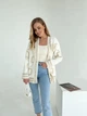 Вязанный кардиган Litera Larionoff 42-46 молочный/бежевый (002468) - изображение 7