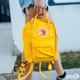 Рюкзак Fjallraven Kanken 16 л жовтий - зображення 7