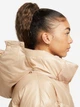 Пуховик зимний длинный женский Nike W Nsw Tf City Hd Parka DH4081-200 M Бежевый (196148945676) - изображение 5