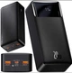 Повербанк портативное зарядное устройство Power Bank Baseus 30000 mAh premium 20W 3A c Led дисплеем Bipow Digital Display Black - изображение 1