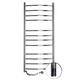 Сушка для рушників NAVI THERMO Камелія-1 480х1200 мм Sensor з таймером 155 Вт сталь Сріблястий (10-007133-4812-NV) - зображення 1