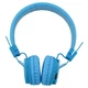 Беспроводные Bluetooth наушники MDR NIA-X2 до 12 ч работы Микрофон МР3 microSD Blue Light (46374IM) - зображення 2
