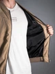 Мужской бомбер Rodi Beige 2XL Бежевый - изображение 5