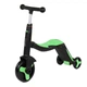 Самокат Беговел Велосипед 3 в 1 Трансформер JT Best Scooter, DIMSA-658, Салатовий - зображення 3