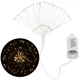 Гірлянда феєрверк на батарейках Springos 3D 100 LED CL0181 Warm White - зображення 1