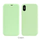 Чохол Premium Hoco Colorful series liquid silicone для iPhone XS Max Blue - изображение 5