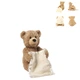 Детская интерактивная игрушка Мишка Peekaboo Bear 30 см музыкальный электронный коричневый (WM-3815_422) - изображение 1