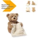 Детская интерактивная игрушка Мишка Peekaboo Bear 30 см музыкальный электронный коричневый (WM-3815_422) - изображение 2