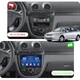 Штатная магнитола 9" Lesko для Chevrolet Nubira 2003-2010 Top 6/128 4G Шевролет - изображение 3