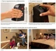 Электрический обогреватель Тепловой вентилятор Handy Heater мини - обогреватель беспроводной тепловентилятор с таймером керамический 400W - изображение 4