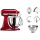 Кухонна машина KitchenAid Artisan 4,8 л 5KSM175PSECA з відкидним блоком карамельне яблуко - зображення 4