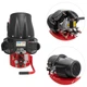 Компрессор 50 л, 2.23 кВт, 220 В, 8 атм, 354 л/мин, 2 цилиндра INTERTOOL PT-0004 - изображение 6