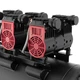 Компресор 100 л, малошумний, безмасляний INTERTOOL PT-0028 - зображення 5