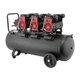 Компресор 100 л, малошумний, безмасляний INTERTOOL PT-0028 - зображення 12