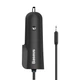 Автомобільний зарядний пристрій Baseus Energy Station 2USB + Кабель Lightning 1м 5.5 A Чорний - зображення 5