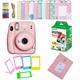 Камера моментальной печати Fujifilm Instax Mini 11 Blush Pink / Фотобумага 2 картриджа на 20 снимков / Фотоальбомом Розовый на 64 снимка - изображение 1