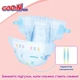 Підгузки GOO.N Plus для дітей 4-8 кг (розмір S, на липучках, унісекс, 200 шт) - зображення 11