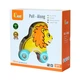 Деревянная каталка Viga Toys Лев 50090 - изображение 3