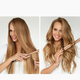 Профессиональный керамический утюжок UKC 45W Hair Style Curling с LED индикацией Золотой - изображение 2