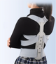 Корректор осанки Smart Posture Corrector AP3 корсет для выпрямления позвоночника Серый - изображение 4