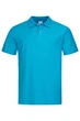 Футболка поло polo мужская бирюзовая Stedman - OBСТ3000 XL - изображение 1