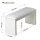 Маникюрная подставка для рук (Подлокотник) ECO STAND на ножках, белый - изображение 4