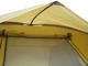 Палатка 4-местная двухкомнатная туристическая GreenCamp GC1100, кемпинговая палатка для семьи и отдыха, просторная желтая - изображение 3
