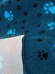 Коврик для собак Vetbed Big Paws turquoise 160х100 см (VB-032-1) - изображение 4