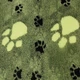 Коврик для собак Vetbed Big Paws green 80х100 см (VB-015) - изображение 1