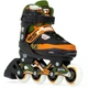 Роликовые коньки SFR Pixel green-orange 33-37 SFR580-GO - изображение 1