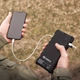 Powerbank Outdoor Sandberg 24000 mAh z panelem słonecznym Black (420-38) - obraz 3