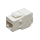 Модуль KeyStone RJ45 UTP, кат. 6A, безінструментний, Slim, LW - изображение 1