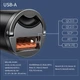 Автомобильное зарядное устройство BASEUS Tiny Star Mini Quick Charge (1USB, QC3.0, 30W). Grey - изображение 2